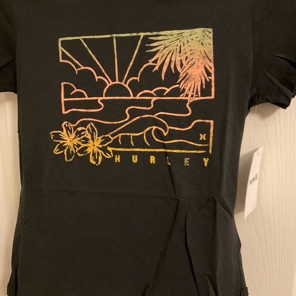 Hurley TALLIE PERFECT CREW TEE size XSMALL - Picture 2 of 7
